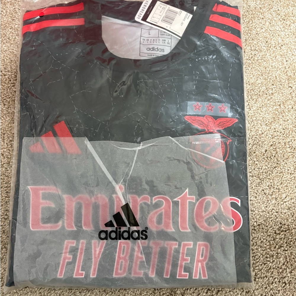 Adidas Benfica men’s soccer jersey